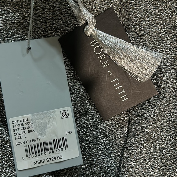 NWT Antonio Melani
x Born on Fifth Celine Metallic Midi Skirt - Picture 15 of 16